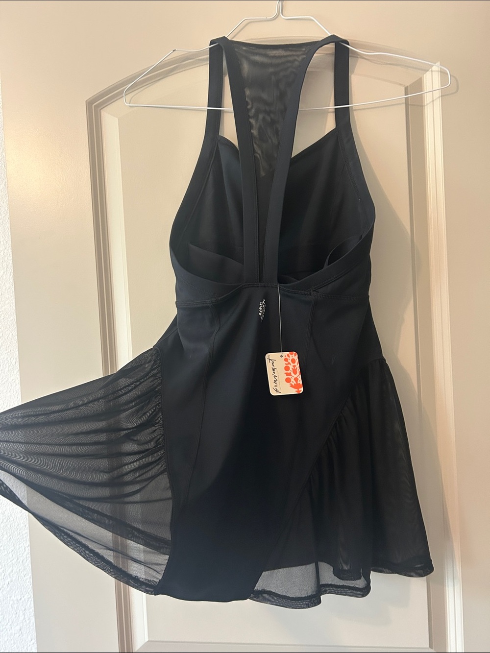 FP Black Mesh Athletic one piece